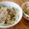 くぅぽん☆'s cooksnap of when they made うどん屋さんのじゃこめし.