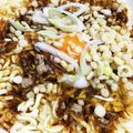 ㈱菊池's cooksnap of when they made アカン飯　釜玉インスタントらーめん.