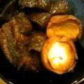 450μmの天体観測's cooksnap of when they made 黒酢de豚の角煮.