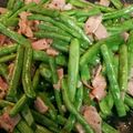みけ109's cooksnap of when they made ベーコン x インゲン 炒め！.