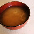 RINRI☆'s cooksnap of when they made 簡単！かぶとちくわの味噌汁.