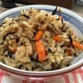 けめ＊'s cooksnap of when they made 福豆で炊き込み御飯.