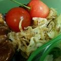 めかにか's cooksnap of when they made 香ばしい♪炒めしらすと春キャベツ和え.