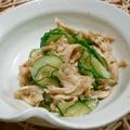 もりはん's cooksnap of when they made ささ身とキュウリの胡麻酢和え♪.