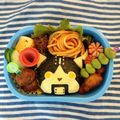 emmy82's cooksnap of when they made 妖怪ウォッチ☆ロボニャン☆キャラ弁☆簡単.