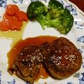 すわの's cooksnap of when they made ご飯がススム！てりやきハンバーグ.
