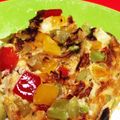 めぎゅんぎゅん's cooksnap of when they made 夏野菜のスペイン風オムレツ.