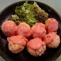 生鞍弥太郎's cooksnap of when they made 豆腐のふわふわまる揚げ♡オーロラソースで.