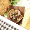 まじゅじゅ's cooksnap of when they made 紅生姜を竹輪でくるくる巻☆マヨソース味.