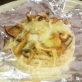 じう630's cooksnap of when they made 和風きのこトースト♪.