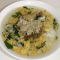 ＊まめゴマ＊'s cooksnap of when they made さっぱりとろろ昆布の卵スープご飯.