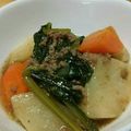 kunkikiy's cooksnap of when they made ほっこりカブの煮物☆.