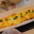 ruruchirin's cooksnap of when they made 糖質OFFおつまみ☆油揚の明太チーズ焼.