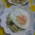 もちっこ橙色's cooksnap of when they made 妊娠･授乳期にじゃこピーチャーハン✲.