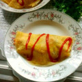 めみたん☆'s cooksnap of when they made 我が家の和風オムライス♪.