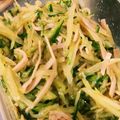 ハピオリ's cooksnap of when they made シャキシャキじゃがいものお酢和え.