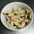 西洋かりん's cooksnap of when they made ササミの梅味噌和え.