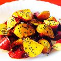 マルル〜's cooksnap of when they made フライパンひとつで　揚げない大学いも.