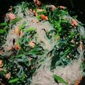 こばっさん's cooksnap of when they made ♡春雨&ほうれん草の塩鮭フレークサラダ♡.
