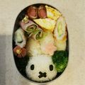 ころちゃんママ07's cooksnap of when they made ミッフィーちゃんの簡単キャラ弁.