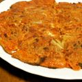モーリーママ's cooksnap of when they made キムチーズチヂミ。.