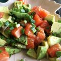 lottapple's cooksnap of when they made サーモンアボカド.