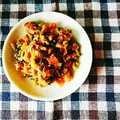 すぅー子さん's cooksnap of when they made カブの葉と梅干しの炒め.