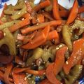 じゅびの's cooksnap of when they made いつもの常備菜に！れんこんのきんぴら.