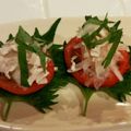 ルルロロ2015's cooksnap of when they made 簡単☆オシャレに見えるトマトサラダ♪.