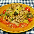 ふくまるよし's cooksnap of when they made ひき肉とトマト・セロリのあっさり混ぜそば.
