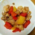 にゃーお★'s cooksnap of when they made 鶏肉のケチャップ炒め.