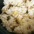 ねぞろ's cooksnap of when they made じゃがいもといんげんの炊き込みご飯.