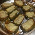 そめみ's cooksnap of when they made 残ったカレーで☆ピーマンのオーブン焼き☆.