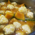 kokakokko's cooksnap of when they made ふわふわ鶏だんごとかぼちゃの煮物.
