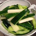 mamaぽん☆'s cooksnap of when they made 簡単！キュウリの浅漬け！.