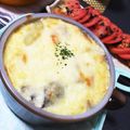 紅林檎's cooksnap of when they made 簡単リメイク！クリームシチュードリア.