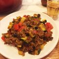 ひめくう's cooksnap of when they made ストウブでナスのドライカレー.