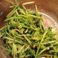 クックTM1B3C☆'s cooksnap of when they made 豆苗の胡麻和え 簡単！.