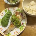 こばまき's cooksnap of when they made 簡単！タラのムニエル☆アボカドソースがけ.