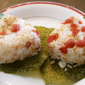スタイリッシュママ's cooksnap of when they made 梅とおかかと紅生姜のおにぎり.