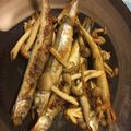 はなびだ's cooksnap of when they made ししゃもとキノコのバター醤油.