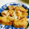 しろmi's cooksnap of when they made 具が余ったので 油揚げの餃子.