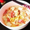 ママんま's cooksnap of when they made 【素麺で】スーラータンメン.