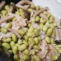 ゆんゆんなくうき's cooksnap of when they made 枝豆とシーチキンの炊き込みご飯.
