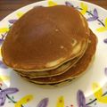 Fionarao's cooksnap of when they made 簡単！米粉のパンケーキ♩.