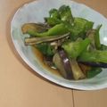 きらり流れ星's cooksnap of when they made なすとピーマンの甘辛煮.