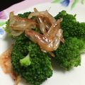 Hirokko♫'s cooksnap of when they made 桜えびとブロッコリーのナムル.