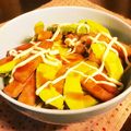 PROPELLER6's cooksnap of when they made アボカド&スパム丼.
