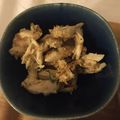conny☆'s cooksnap of when they made ササミの梅味噌和え.