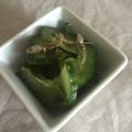 jam2kuro's cooksnap of when they made きゅうりわかめかにかまじゃこの酢の物.